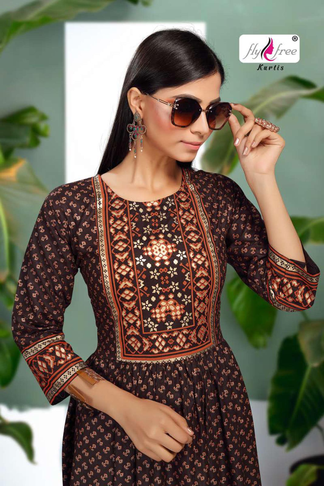 Fly Free Salt Ethnic Wear Latest Designer Fancy Anarkali Kurti Collection